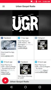 Urban Gospel Radio screenshot 0