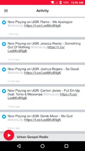 Urban Gospel Radio screenshot 1