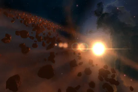 Asteroid Belt Lite screenshot 1