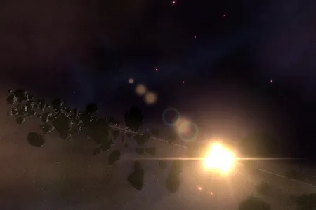 Asteroid Belt Lite screenshot 2