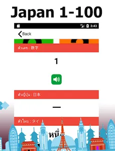Counting Numbers 1-100 Japanes screenshot 2