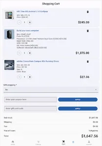 nopCommerce mobile application screenshot 13
