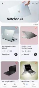 nopCommerce mobile application screenshot 2