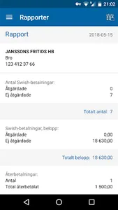 Nordea Swish Företag screenshot 0