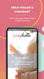 PregHello – terhességi app screenshot 4