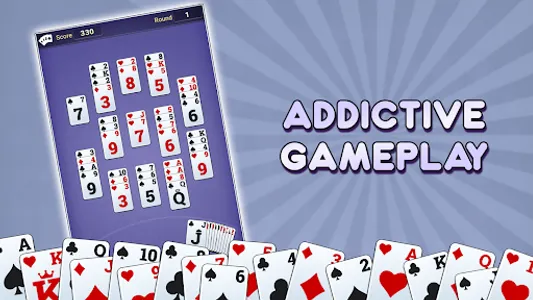 Solitaire - All in a row screenshot 1