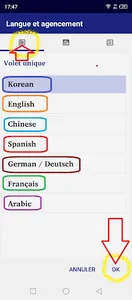 Korean English Spanish French screenshot 3