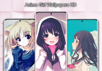 Anime Girl Wallpapers HD screenshot 0