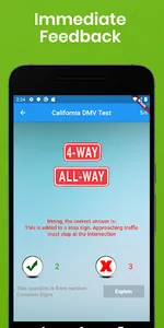 California DMV Test 2023 Prep screenshot 4