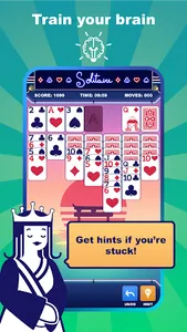 Retro Solitaire: Klondike screenshot 2