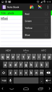 NoteBook screenshot 3