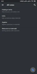 Note math - calculator as a no screenshot 4