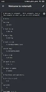 Note math - calculator as a no screenshot 5