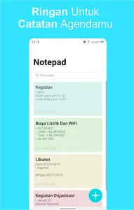 Notepad - Gratis screenshot 1