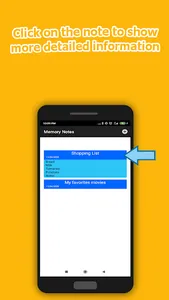Memory Notes - Simple Notepad screenshot 3