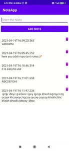NoteApp screenshot 3