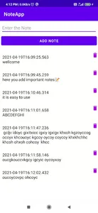 NoteApp screenshot 4