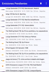 Notificador Tv screenshot 0