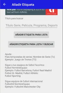 Notificador Tv screenshot 2