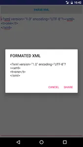 XML Formatter screenshot 1