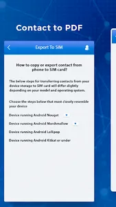 Contacts To PDF - Phone Contac screenshot 2