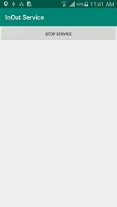 InOut Service screenshot 0
