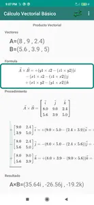 Cálculo Vectorial Básico screenshot 6