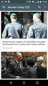 Novara notizie locali screenshot 1