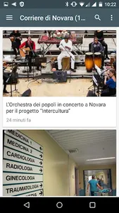 Novara notizie locali screenshot 2