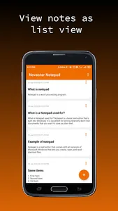 Novastar Notepad | Notepad App screenshot 1