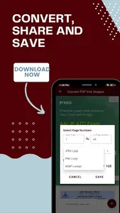 PDF to Image to PDF Converter screenshot 1