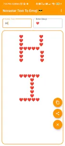 Text To Emoji Art Maker screenshot 0