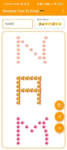 Text To Emoji Art Maker screenshot 3