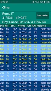 Clima con servicio OpenWeather screenshot 0