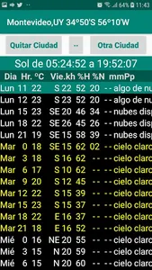 Clima OpenWeather screenshot 2