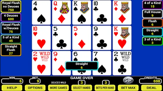 Triple Play Poker screenshot 1