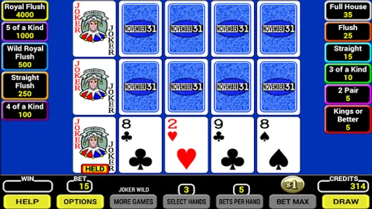 Triple Play Poker screenshot 2