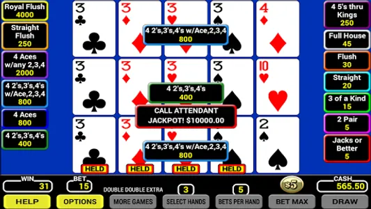 Triple Play Poker screenshot 3