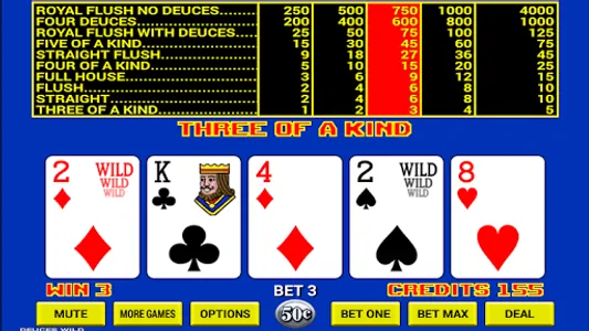 Video Poker screenshot 1