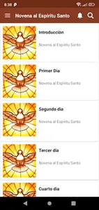 Novena al Espiritu Santo screenshot 0