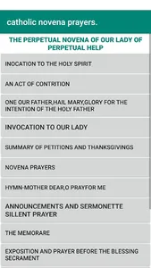 catholic novena prayers. screenshot 2