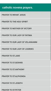 catholic novena prayers. screenshot 3