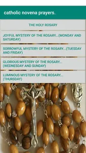 catholic novena prayers. screenshot 4