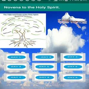 Novena to the Holy Spirit. screenshot 2