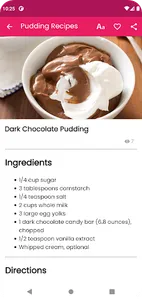 Pudding Recipes screenshot 0