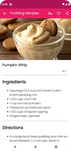 Pudding Recipes screenshot 1