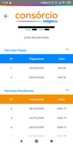 Consórcio Magalu screenshot 6