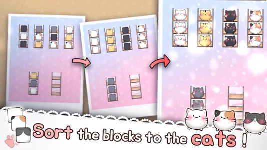 Sort the Cats - Brain puzzle screenshot 1