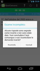 QuizConcorsi 546 Carabinieri screenshot 5