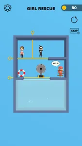 Pin Rescue-Pull the pin game! screenshot 0